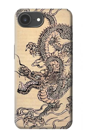 S0318 Antique Dragon Hülle Schutzhülle Taschen für iPhone 17e