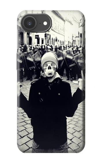 S1108 Skull Mask Man Protester Hülle Schutzhülle Taschen für iPhone 17e
