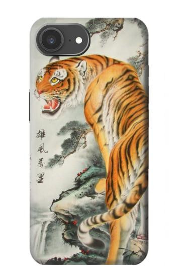 S1934 Chinese Tiger Painting Hülle Schutzhülle Taschen für iPhone 17e