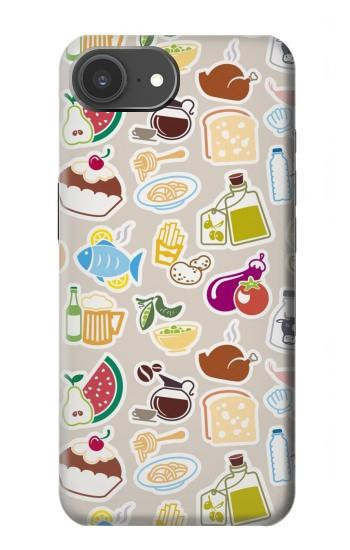 S2321 Food and Drink Seamless Hülle Schutzhülle Taschen für iPhone 17e