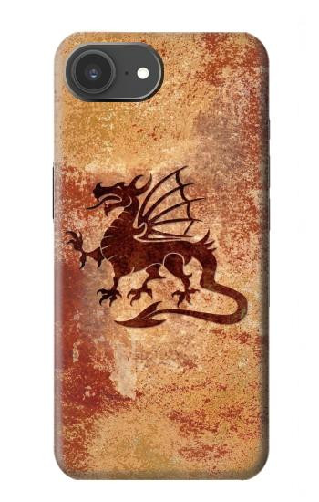 S2485 Dragon Metal Texture Graphic Printed Hülle Schutzhülle Taschen für iPhone 17e