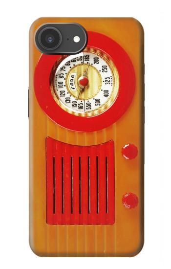 S2780 Vintage Orange Bakelite Radio Hülle Schutzhülle Taschen für iPhone 17e