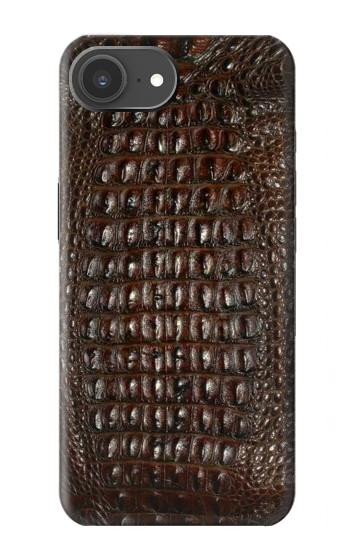 S2850 Brown Skin Alligator Graphic Printed Hülle Schutzhülle Taschen für iPhone 17e