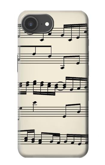 S3082 Music Sheet Hülle Schutzhülle Taschen für iPhone 17e