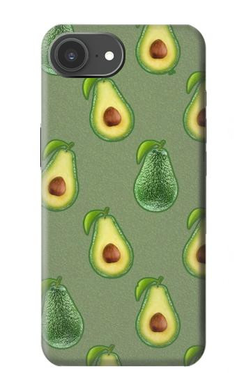S3285 Avocado Fruit Pattern Hülle Schutzhülle Taschen für iPhone 17e