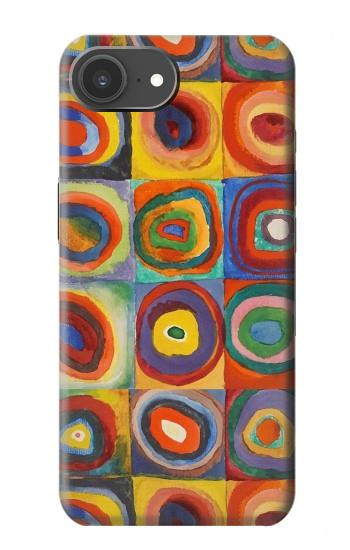 S3409 Squares Concentric Circles Hülle Schutzhülle Taschen für iPhone 17e