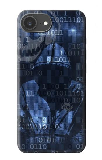 S3431 Digital Code Cyber Hacker Hülle Schutzhülle Taschen für iPhone 17e