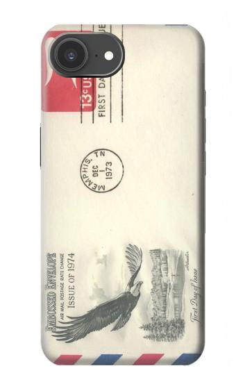S3551 Vintage Airmail Envelope Art Hülle Schutzhülle Taschen für iPhone 17e