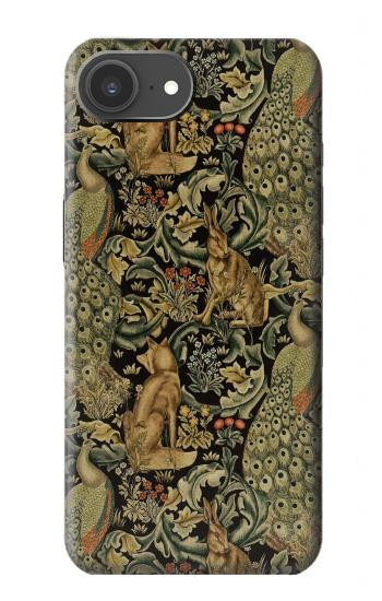 S3661 William Morris Forest Velvet Hülle Schutzhülle Taschen für iPhone 17e