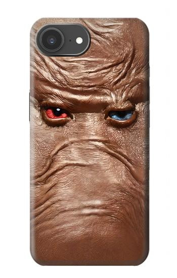 S3940 Leather Mad Face Graphic Paint Hülle Schutzhülle Taschen für iPhone 17e
