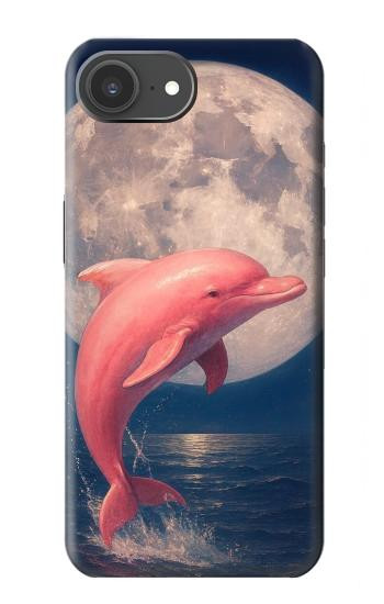 S4045 Dolphin Moon Night Hülle Schutzhülle Taschen für iPhone 17e