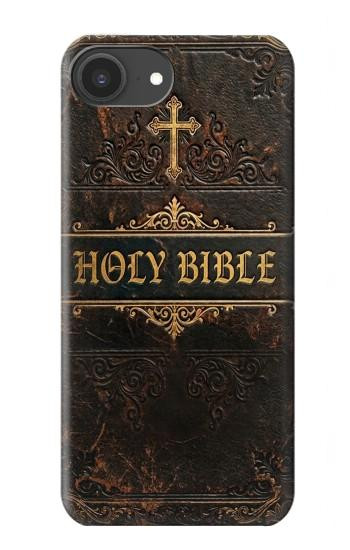 S4109 Vintage Antique Bible Book Cover Art Hülle Schutzhülle Taschen für iPhone 16e, 17e