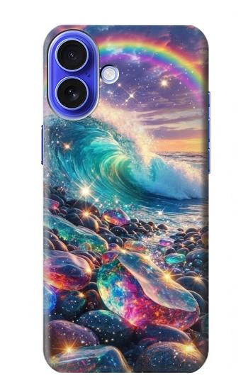 S4084 Rainbow Ocean Wave Fantasy Hülle Schutzhülle Taschen für iPhone 16