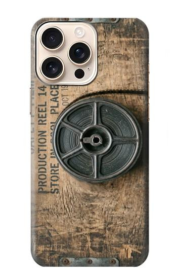 S4108 Vintage Camera Film Reel Artwork Hülle Schutzhülle Taschen für iPhone 16 pro max
