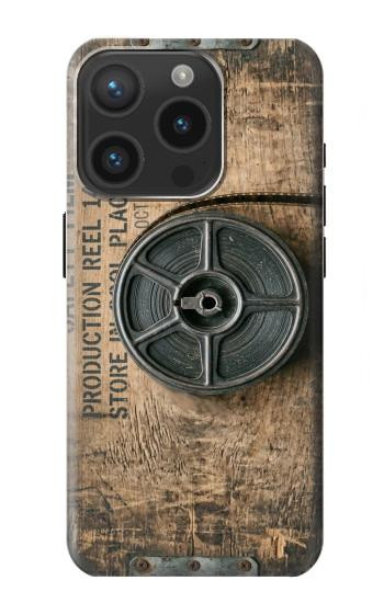S4108 Vintage Camera Film Reel Artwork Hülle Schutzhülle Taschen für iPhone 15 Pro