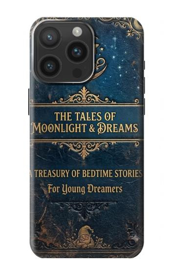 S4080 Moonlit Fantasy Bedtime Story Hülle Schutzhülle Taschen für iPhone 15 Pro Max