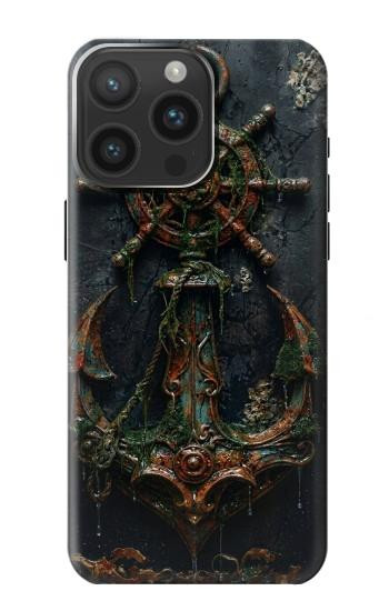 S4106 Vintage Maritime Anchor Helm Art Hülle Schutzhülle Taschen für iPhone 15 Pro Max