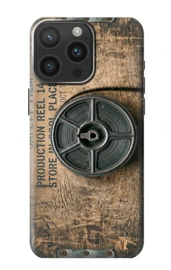 S4108 Vintage Camera Film Reel Artwork Hülle Schutzhülle Taschen für iPhone 15 Pro Max