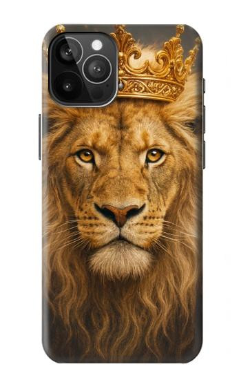 S4093 Royal Lion Portrait Artwork Hülle Schutzhülle Taschen für iPhone 12 Pro Max