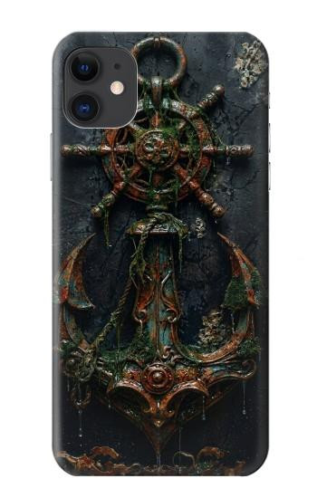 S4106 Vintage Maritime Anchor Helm Art Hülle Schutzhülle Taschen für iPhone 11