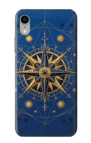 S4086 Nautical Compass Maritime Design Hülle Schutzhülle Taschen für iPhone XR