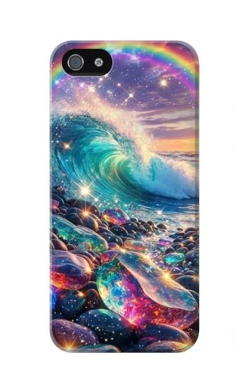 S4084 Rainbow Ocean Wave Fantasy Hülle Schutzhülle Taschen für iPhone 5 5S SE