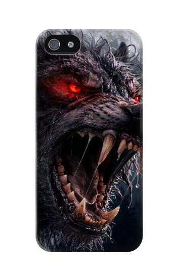 S4094 Wolf Moonlight Fantasy Art Hülle Schutzhülle Taschen für iPhone 5 5S SE