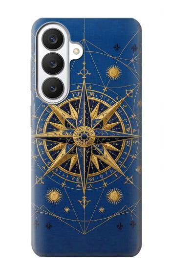 S4086 Nautical Compass Maritime Design Hülle Schutzhülle Taschen für Samsung Galaxy S26