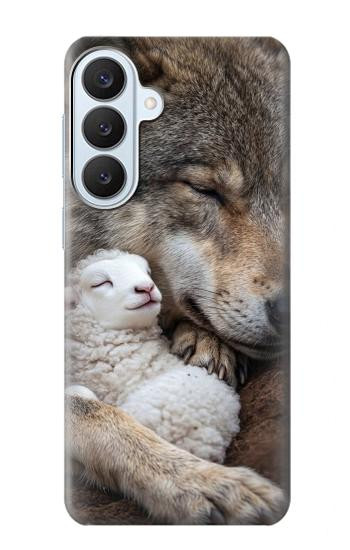S4089 Gentle Wolf And Lamb Friendship Art Hülle Schutzhülle Taschen für Samsung Galaxy S26 Plus