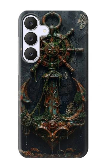 S4106 Vintage Maritime Anchor Helm Art Hülle Schutzhülle Taschen für Samsung Galaxy S25 FE