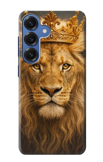 S4093 Royal Lion Portrait Artwork Hülle Schutzhülle Taschen für Samsung Galaxy S25