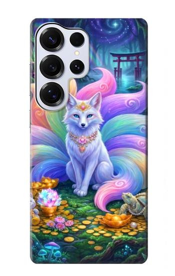 S4088 Fantasy Fox Spirit Magical Artwork Hülle Schutzhülle Taschen für Samsung Galaxy S25 Ultra
