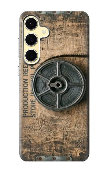 S4108 Vintage Camera Film Reel Artwork Hülle Schutzhülle Taschen für Samsung Galaxy S24 FE