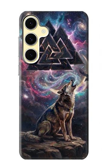 S4110 Mystic Wolf Ancient Symbol Artwork Hülle Schutzhülle Taschen für Samsung Galaxy S24 FE