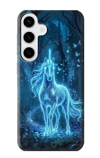 S4104 Mystical Forest Spirit Horse Fantasy Hülle Schutzhülle Taschen für Samsung Galaxy S24 Plus