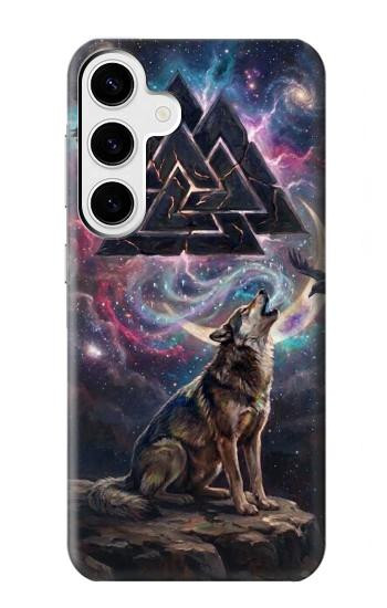 S4110 Mystic Wolf Ancient Symbol Artwork Hülle Schutzhülle Taschen für Samsung Galaxy S24 Plus