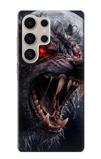 S4094 Wolf Moonlight Fantasy Art Hülle Schutzhülle Taschen für Samsung Galaxy S24 Ultra