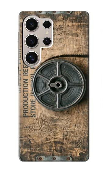 S4108 Vintage Camera Film Reel Artwork Hülle Schutzhülle Taschen für Samsung Galaxy S24 Ultra