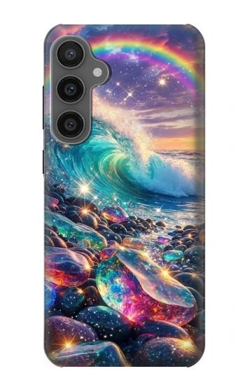 S4084 Rainbow Ocean Wave Fantasy Hülle Schutzhülle Taschen für Samsung Galaxy S23 FE