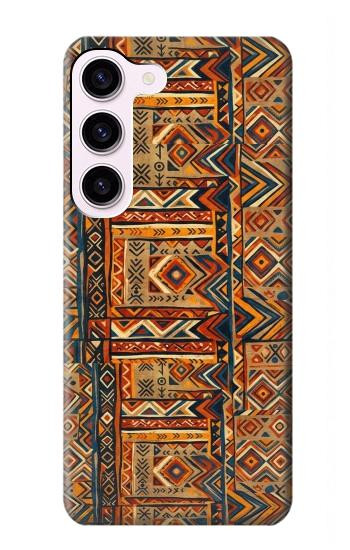 S4079 Tribal Geometric Ethnic Pattern Hülle Schutzhülle Taschen für Samsung Galaxy S23