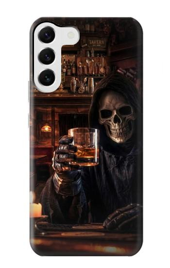 S4102 Vintage Skull Tavern Artwork Hülle Schutzhülle Taschen für Samsung Galaxy S23 Plus
