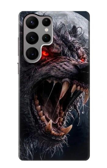 S4094 Wolf Moonlight Fantasy Art Hülle Schutzhülle Taschen für Samsung Galaxy S23 Ultra