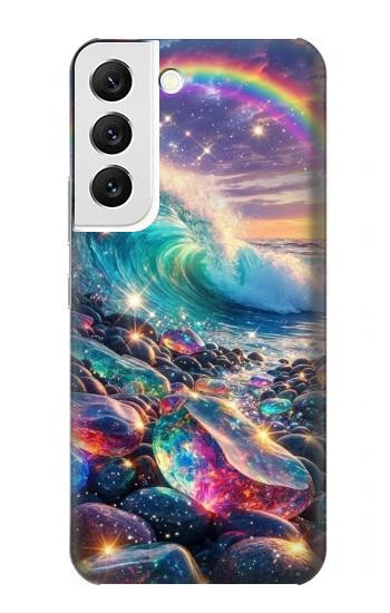 S4084 Rainbow Ocean Wave Fantasy Hülle Schutzhülle Taschen für Samsung Galaxy S22