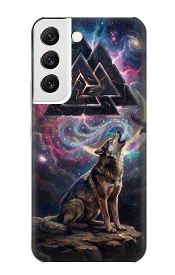 S4110 Mystic Wolf Ancient Symbol Artwork Hülle Schutzhülle Taschen für Samsung Galaxy S22