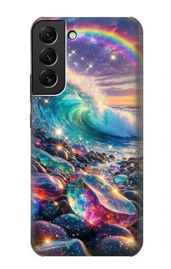 S4084 Rainbow Ocean Wave Fantasy Hülle Schutzhülle Taschen für Samsung Galaxy S22 Plus