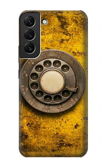 S4107 Retro Rotary Phone Dial Vintage Hülle Schutzhülle Taschen für Samsung Galaxy S22 Plus