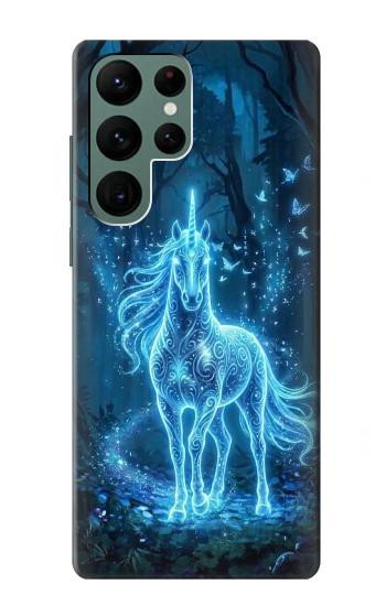 S4104 Mystical Forest Spirit Horse Fantasy Hülle Schutzhülle Taschen für Samsung Galaxy S22 Ultra