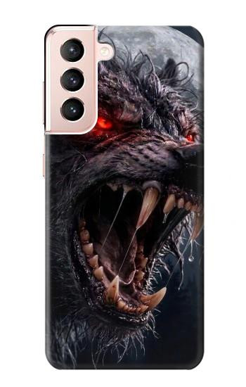 S4094 Wolf Moonlight Fantasy Art Hülle Schutzhülle Taschen für Samsung Galaxy S21 5G