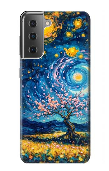 S4081 Dreamy Spiral Galaxy Night Sky Art Hülle Schutzhülle Taschen für Samsung Galaxy S21 Plus 5G, Galaxy S21+ 5G