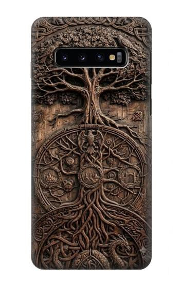 S4103 Ancient Tree Of Life Symbol Art Hülle Schutzhülle Taschen für Samsung Galaxy S10